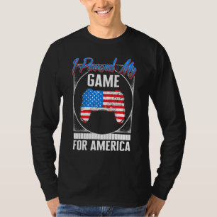 4. Juli Pausen mein Spiel für Amerika unabhängig T-Shirt