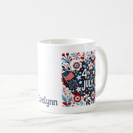 4. Juli Personalisierte-Kaffee-Tasse Kaffeetasse