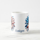 4. Juli Personalisierte-Kaffee-Tasse Kaffeetasse (Mittel)