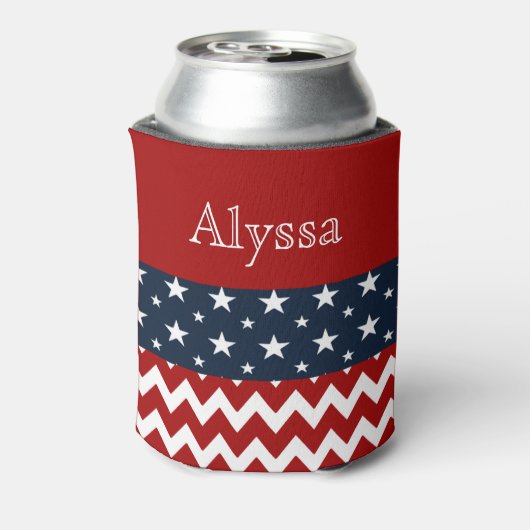 4. Juli Personalisierter Dosenhalter Dosenkühler (Kanne Rückseite)
