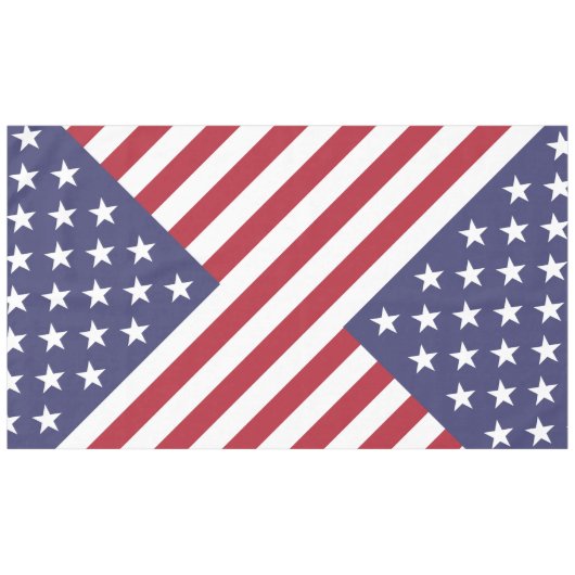4. Juli Picnic US Flagge Tischdecke (Vorderseite (Horizontal))