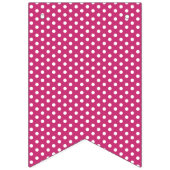 4. JULI PINK FLAMINGO, BIRD BUNTING BANNER (Zweite Fahne)