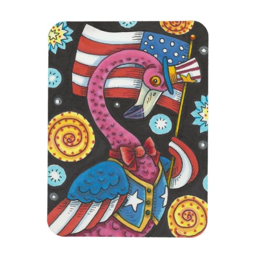4. JULI PINK FLAMINGO, UNCLE SAM MAGNET (Vertikal)