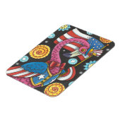 4. JULI PINK FLAMINGO, UNCLE SAM MAGNET (Linke Seite)