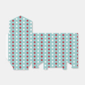 4. Juli Polka Dot Pattern Gefälligkeitsbox Geschenkschachtel (Ungefaltet)