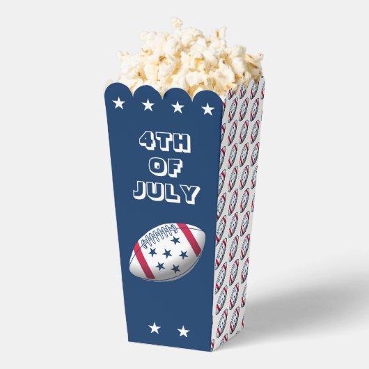 4. Juli Popcorn Gevor Box Geschenkschachtel (Geplatzt)