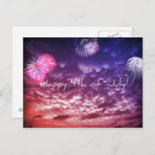 4. Juli Postkarte (Vorne/Hinten)