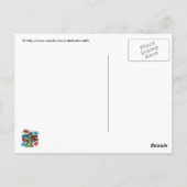 4. Juli Postkarte: Lady Liberty Postkarte (Rückseite)