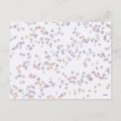 4. Juli Postkarte mit Flagge und Feuerwerk (Rückseite)