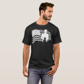4. Juli Pottery US Flag Juli T-Shirt (Vorne ganz)