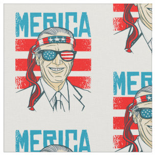 4. Juli Präsident biden merica Stoff