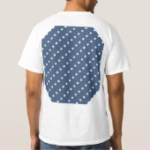 4. Juli Red Blue Bulldog Family Wiedersehen T-Shirt (Rückseite)