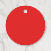 4. Juli Red White Blue Geburtstag Vielen Dank Geschenkanhänger (Rückseite)