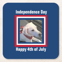 4. Juli Red, White, Blue Niedlich Dog Wear Scarf