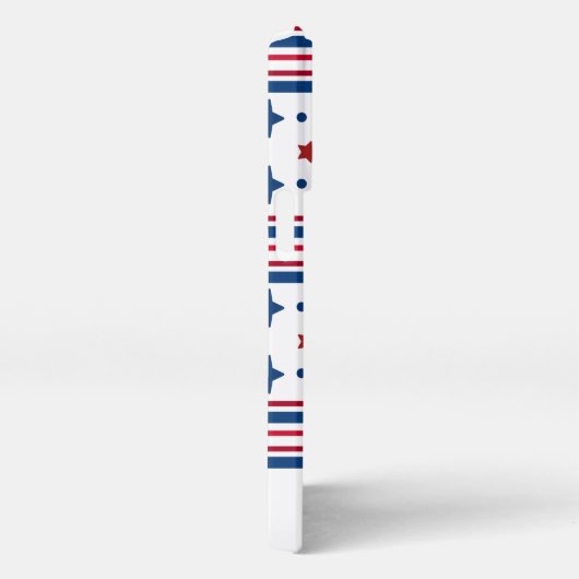 4. Juli Red White & Blue Patriotic iPhone Hülle (Rechte Seite)