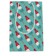 4. Juli Rocket Pop Patriotic Popsights Print Mittlere Geschenktüte (Vorderseite)