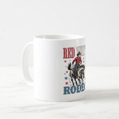 4. Juli Rodeo Cowboy Kaffeetasse (Vorderseite Links)