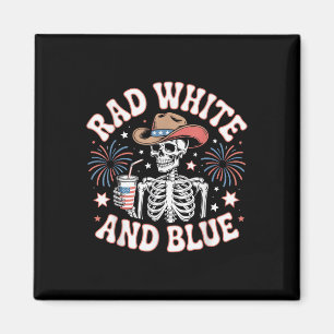 4. Juli Röntgen Rad Weiß Und Blau Radiologen  Magnet