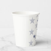 4. Juli, rot, weiß, blau Sterne patriotisch Pappbecher (Rechts)