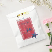 4. Juli, rot, weiß, blaue Sterne & Flagge Geschenktütchen (Versiegelt)