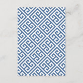 4. Juli rot-weiß und blau Hochzeitsunterkünfte Begleitkarte (Rückseite)