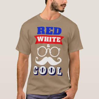 4. Juli rot weiß und Cool 2 T-Shirt