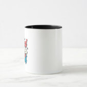 4. Juli Rot-Weiß und Coole Popsikel Tasse (Zentrum)