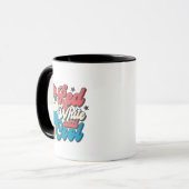4. Juli Rot-Weiß und Coole Popsikel Tasse (Vorderseite Links)