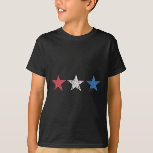 4. Juli Rot Weiße Blaue Sterne Süße Usa Patriotisc T-Shirt