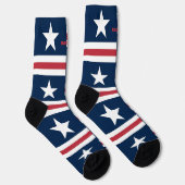 4. Juli Rote und Blaue Socken (Rechts)