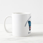 4. Juli Schmetterling Kaffeetasse (Links)