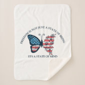 4. Juli Schmetterling Sherpadecke (Vorderseite)