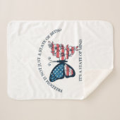4. Juli Schmetterling Sherpadecke (Vorderseite (Horizontal))