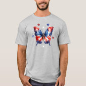 4. Juli Schmetterling-T - Shirt (Vorderseite)