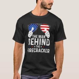 4. Juli Schwangerschaft der Mann hinter dem Fi T-Shirt