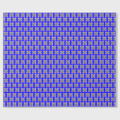 4. Juli Sehenswürdigkeit Geschenkpapier (Flach)