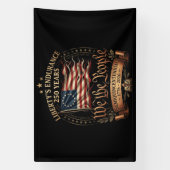 4. Juli Semiquincentennial 1776-2026 Banner (Vertikal)