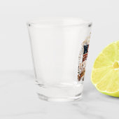 4. Juli Semiquincentennial 1776-2026 Schnapsglas (Links)
