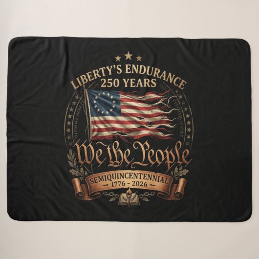 4. Juli Semiquincentennial 1776-2026 Sherpadecke (Vorderseite (Horizontal))
