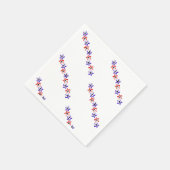 4. Juli Serviette (Ecke)