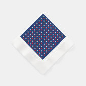 4. Juli Serviette (Ecke)