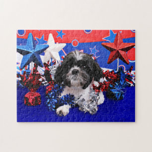 4. Juli - Shih Tzu - Sadie Puzzle