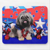 4. Juli - Shih Tzu - Stella Mousepad (Vorne)