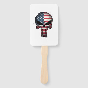 4. Juli-Shirt für Frauen Männer Amerikanische Flag Fächer