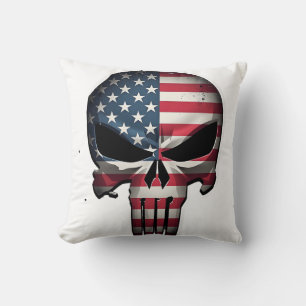 4. Juli-Shirt für Frauen Männer Amerikanische Flag Kissen
