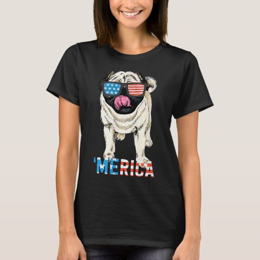 4. Juli Shirt Geschenk Männer Frauen Kinder Merica (Vorderseite)
