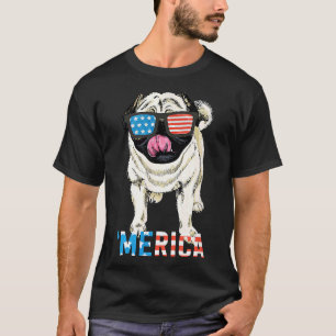 4. Juli-Shirt Geschenk Männer Frauen Kinder Merica T-Shirt