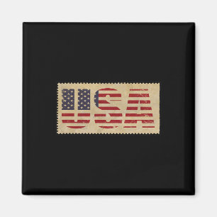4. Juli Shirt USA Flagge Vereinigte Staaten unabhä Magnet