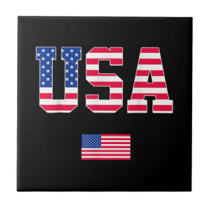 4. Juli Shirt USA Patriotic US American Flag W Fliese