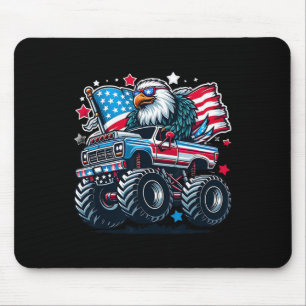4. Juli Shirts Jungs amerikanische Flagge Eagle Us Mousepad